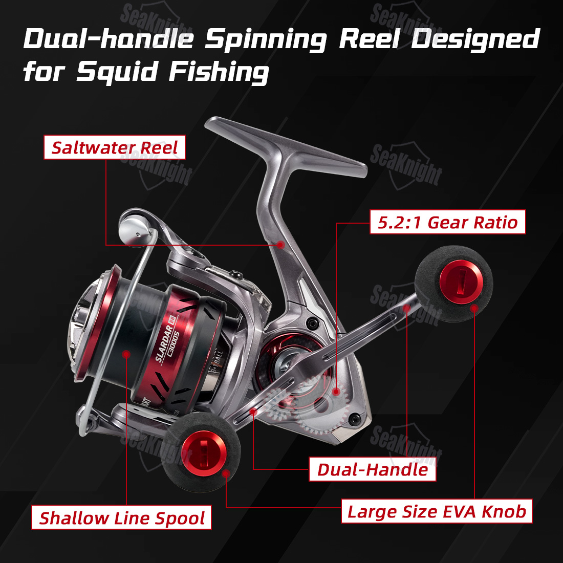 SeaKnight Brand SLARDAR BB Ser - огляд і ціна Daiwa Reel Fuego