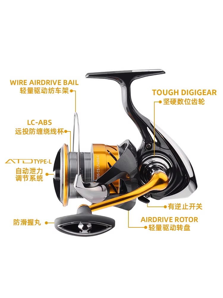 24 DAIWA REVROS CS LT Spinning - огляд і ціна Daiwa Reel Bg