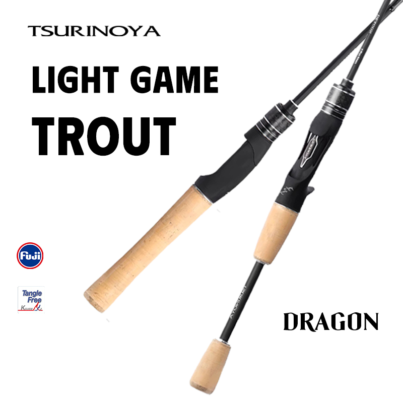 TSURINOYA Light Trout Rod DRAG - огляд і ціна Kastking Reel Zephyr