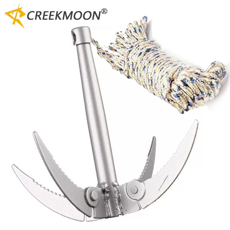 4 Claw Anchor Sickle Foldable  - огляд і ціна Fishing Boat Anchor