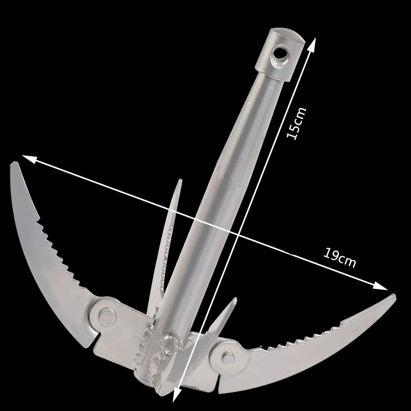 4 Claw Anchor Sickle Foldable  - огляд і ціна Fishing Boat Anchor