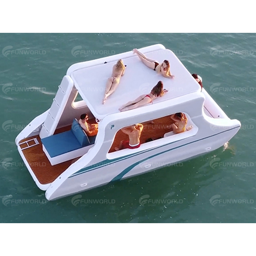 Large Szie 4-8 Persons Inflata - огляд і ціна Fishing Boat Aluminum