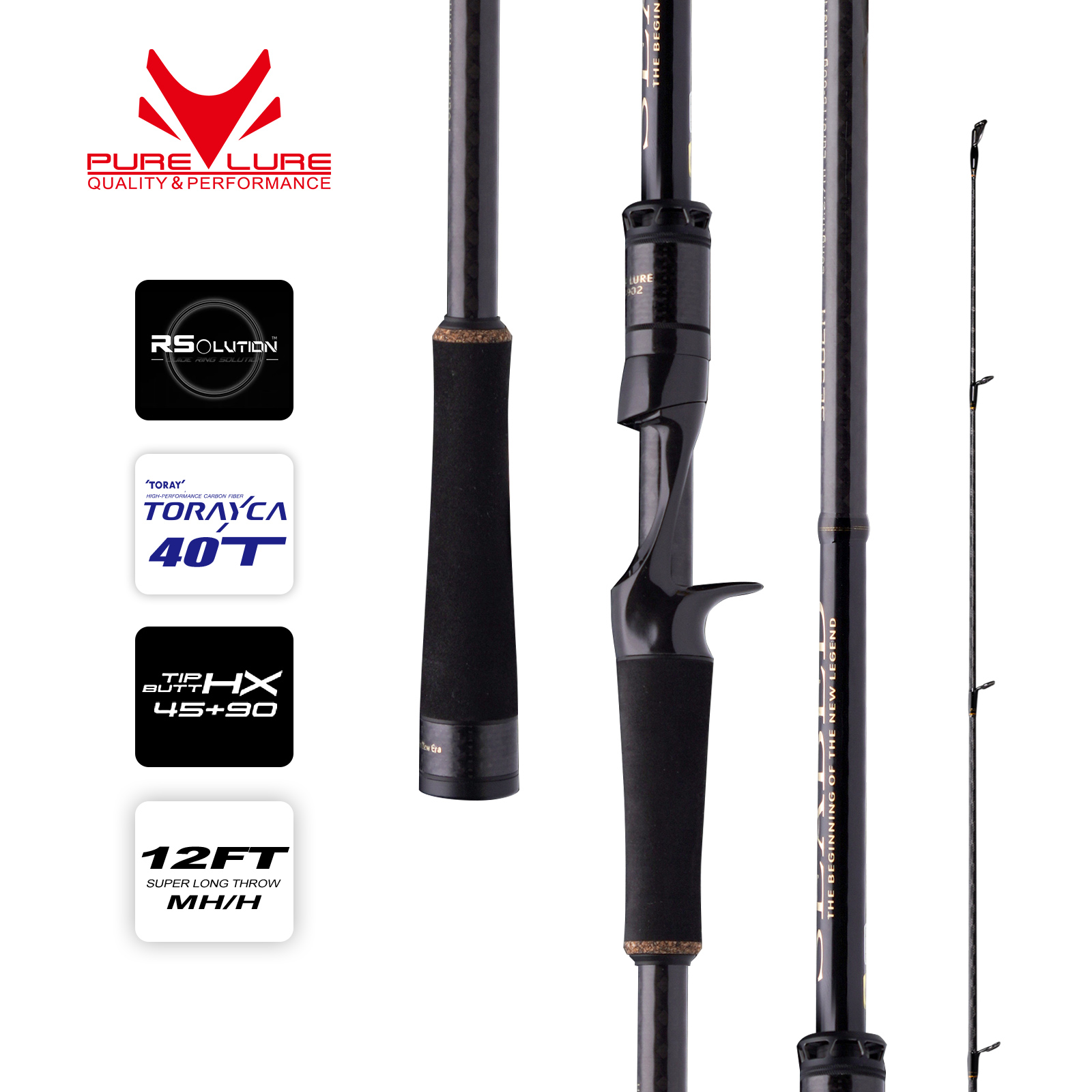 PURELURE SEABED 12FT 3.0m 3.3m - огляд і ціна Kastking Reel Zephyr