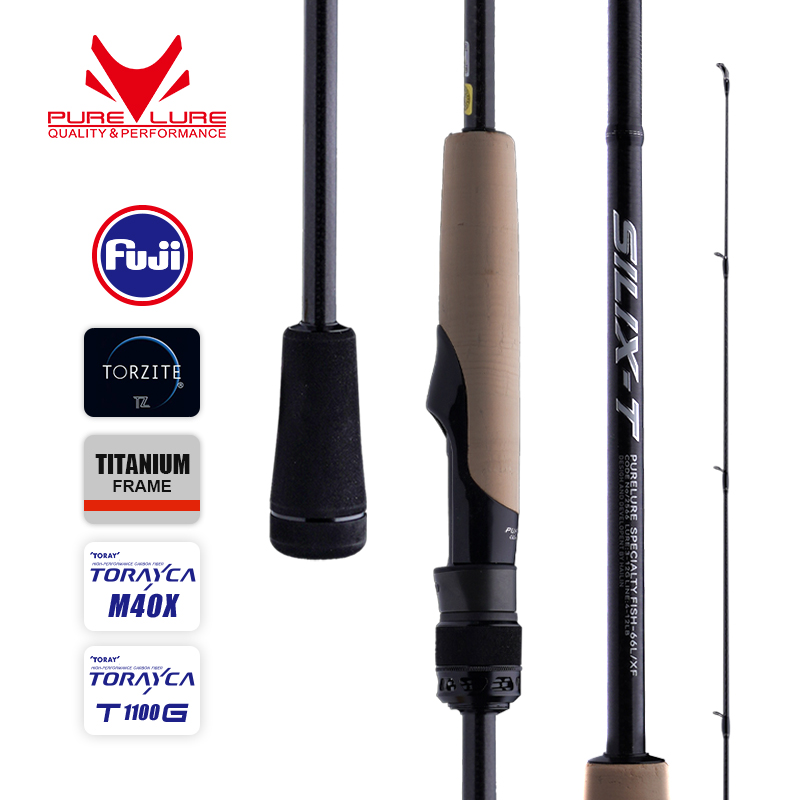 PURELURE SILIX-T 1-Piece Rod F - огляд і ціна Kastking Reel Zephyr
